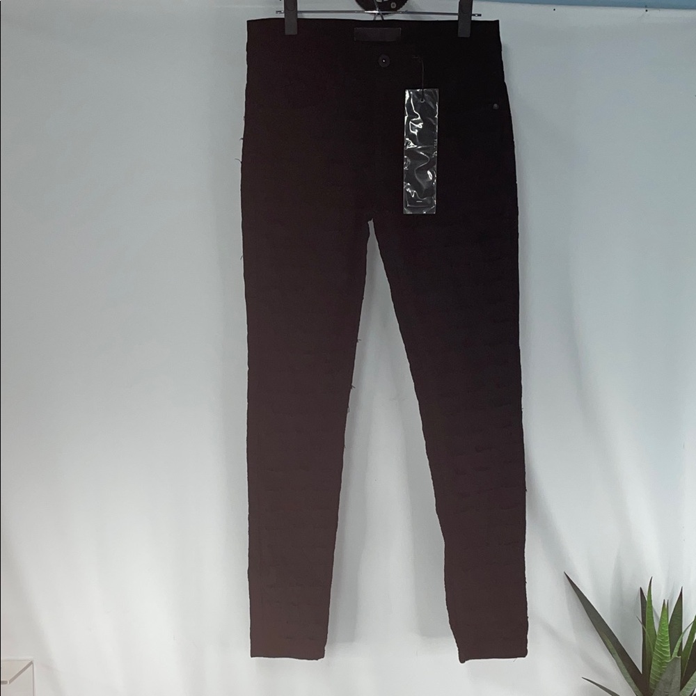 KDNK PATCHWORK DISTRESSED SKINNY JEANS FTL-12-186